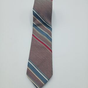 Leonardo Striped 100% Polyester Tie